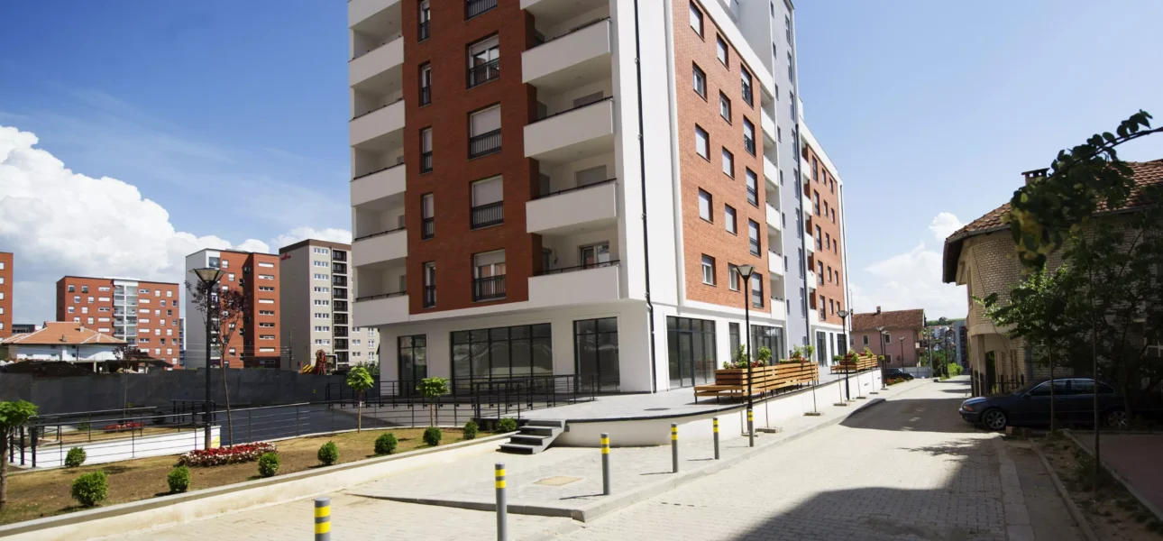 Kompleksi Banesor 2, Mati 1, Prishtinë — 7,000 m², ndërtuar nga KRAPI GROUP